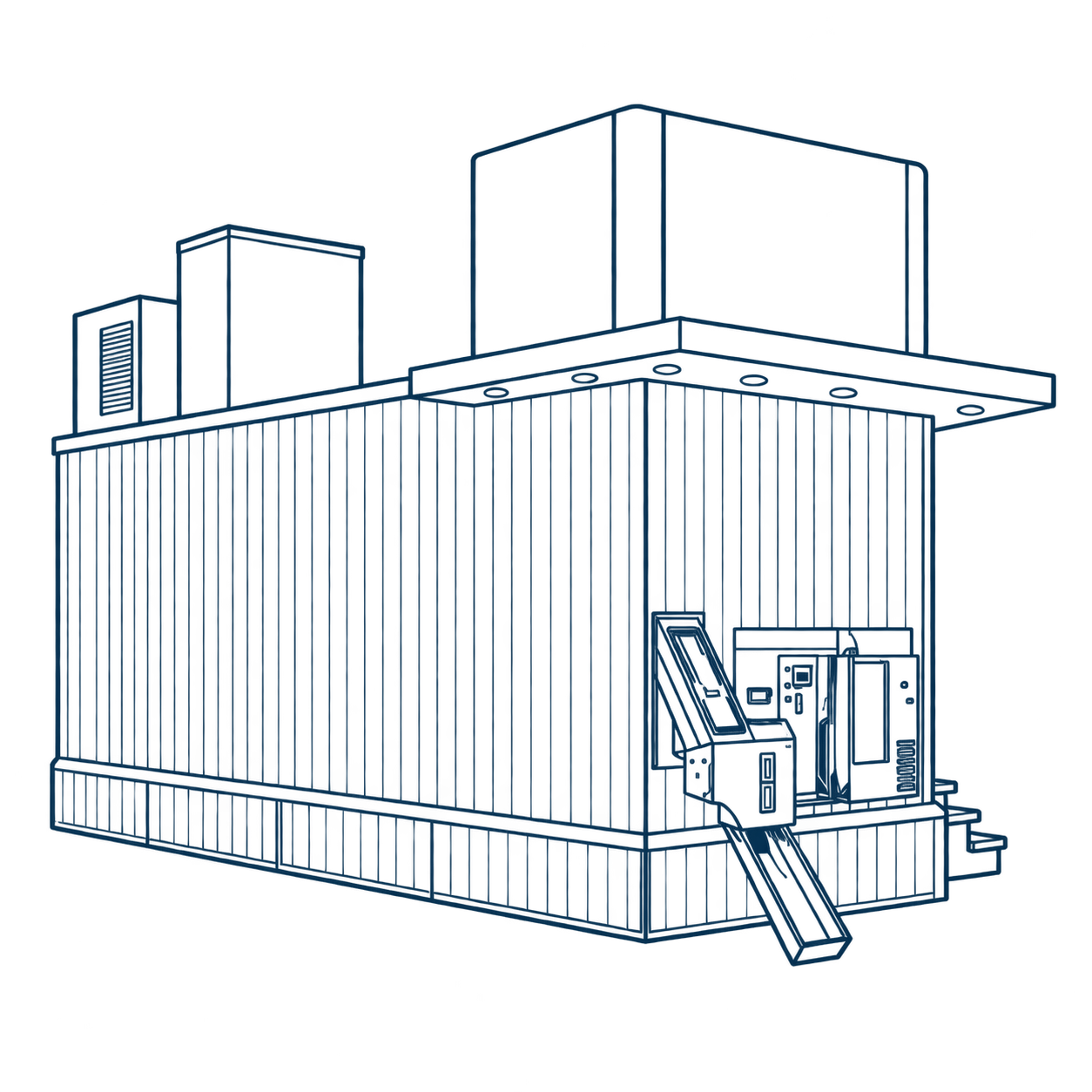 Ice House line drawing