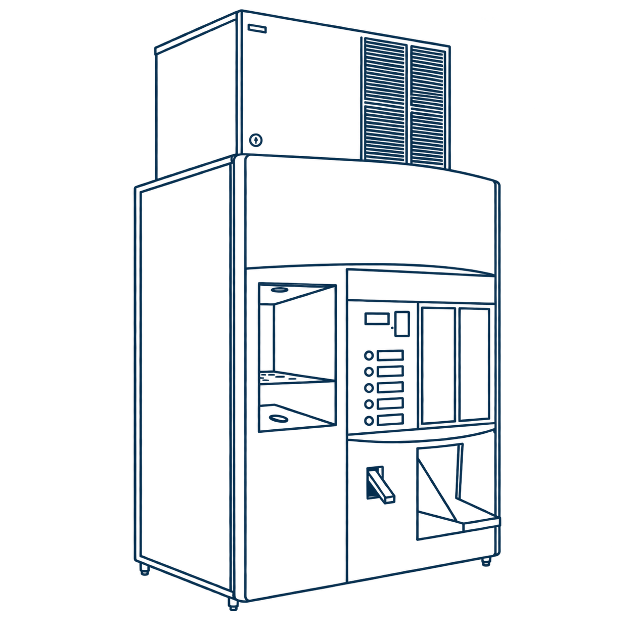 Ice Merchant line drawing