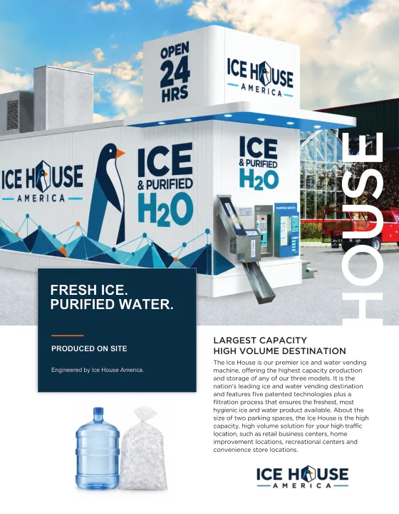 Ice House brochure cover