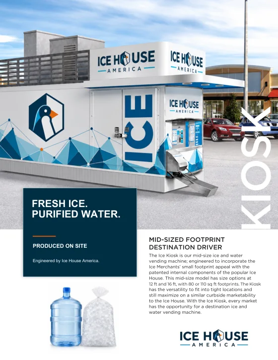 Ice Kiosk brochure cover