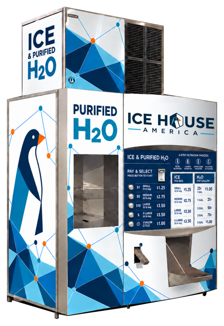 Ice Merchant with approved Ice House America branding