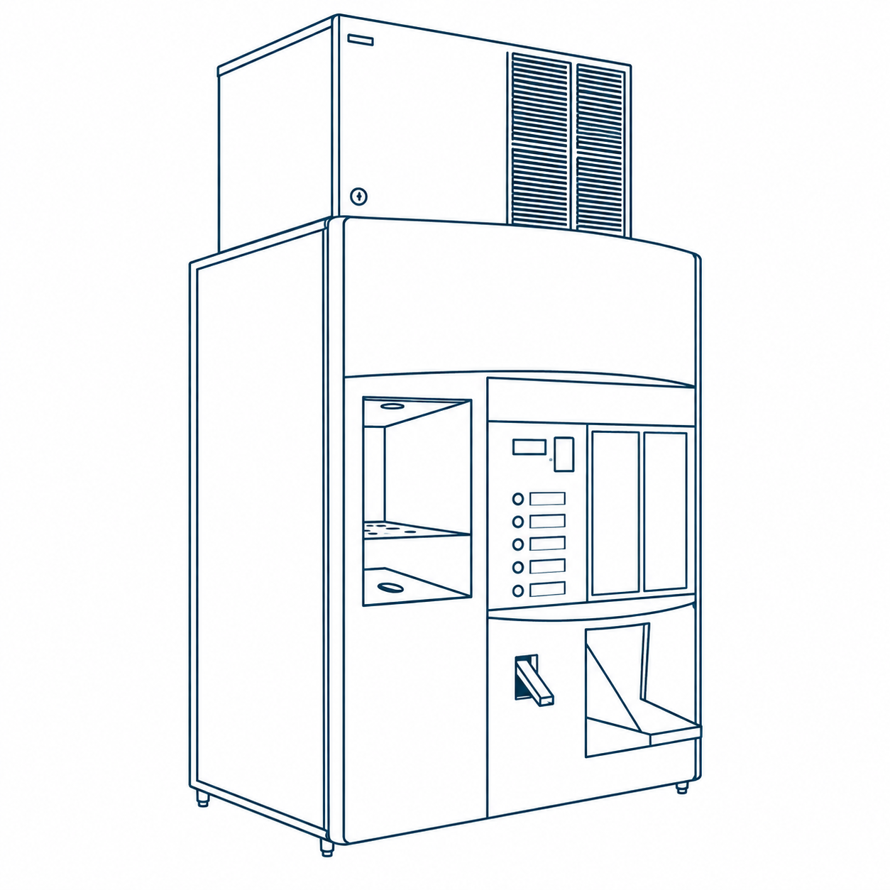 Ice Merchant line drawing